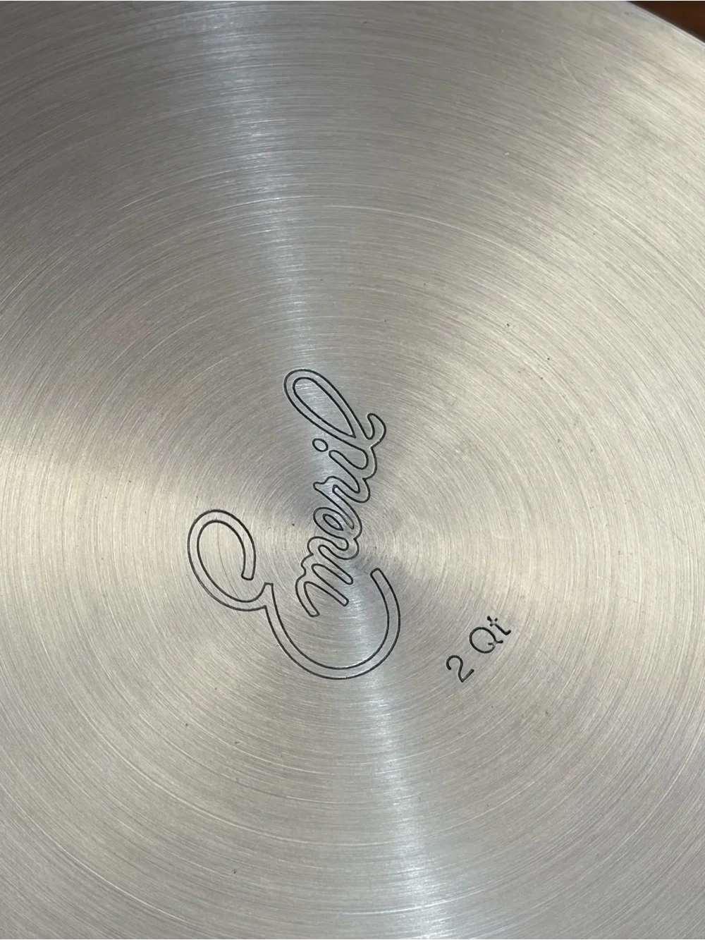 Emeril All-Clad Copper Core Stainless Steel 2 Qt Saucepan With Lid EUC